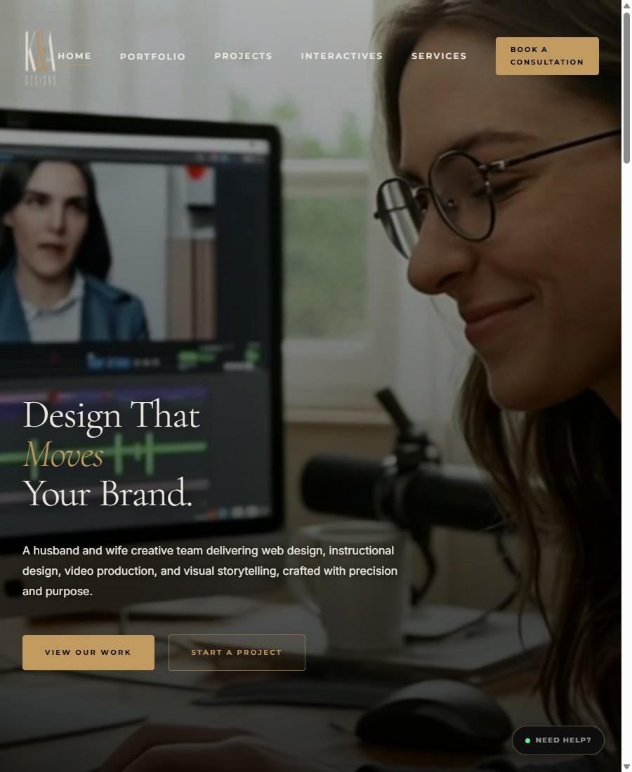 K&A Performance home page